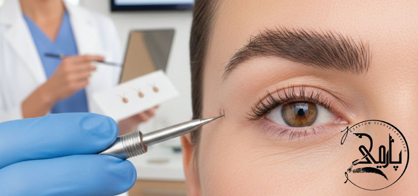 کاشت ابرو چطور انجام میشود